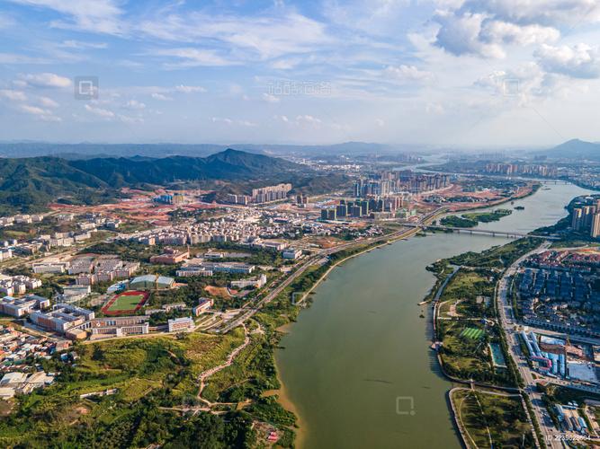 广东省河源市源城区城市风光景观